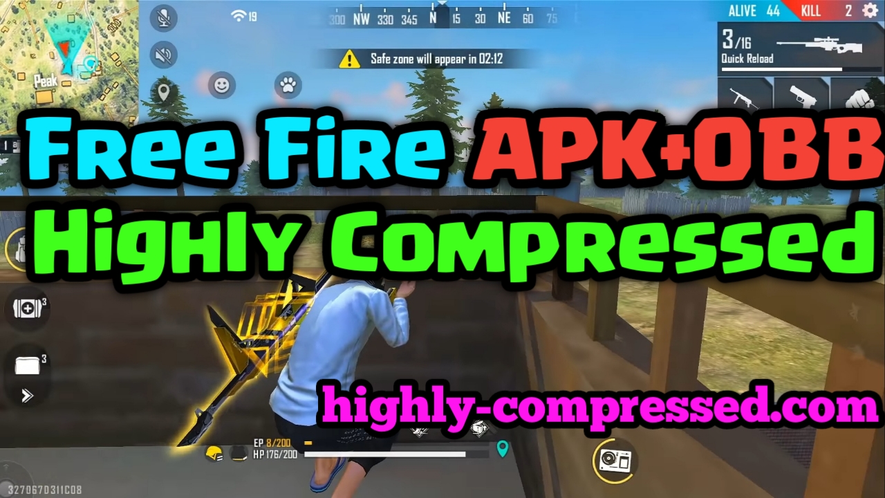 free fire obb apk highly compressed